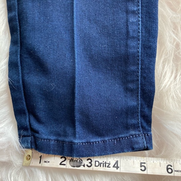 Cachet lower  rise stretch denim  true indigo blue - Picture 5 of 10